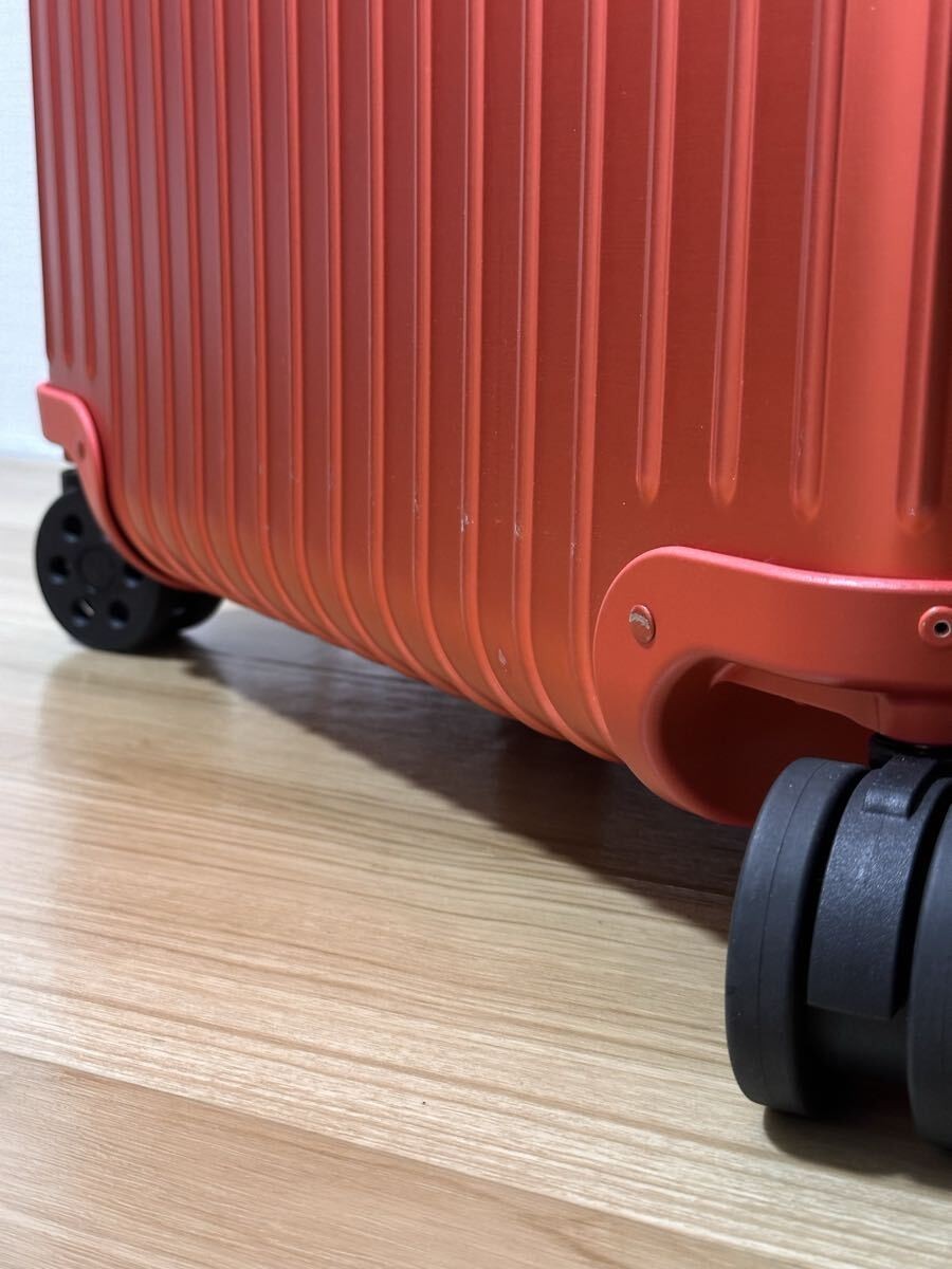 Rimowa Original Check-In L Scarlet Red 4 wheels Carry Case