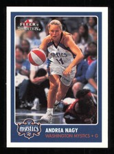 2001 Fleer WNBA #109 Andrea Nagy  Basketball MYSTICS NM-MT