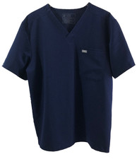 Figs Leon Scrub Top Technical Series FM1500 Navy Blue - Men Size XL