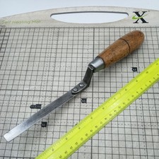 Vintage J Tyzack & Son Jointing Trowel 1/2" x 6" Riveted & Wooden Handle Brick