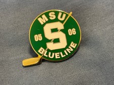2005-06 Michigan State Ice Hockey Blue Line Club Pin/Button