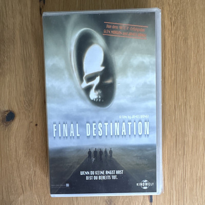 Final Destination VHS Horror/Thriller FSK 16 PAL 2000 James Wong Devon Sawa