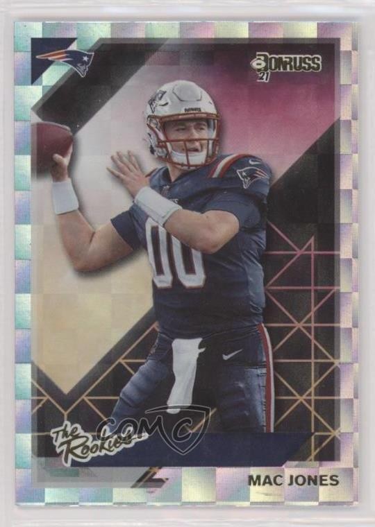 2021 Panini Donruss The Rookies Mac Jones #TR-MJO RC 0ru6