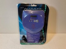 NEW Acoustix Model CD-1B Personal CD Player w/Headphones. New in Package. 1