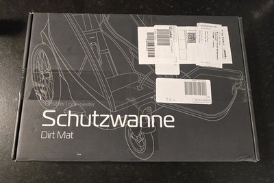 Qeridoo Schutzwanne Dirt Mat Einsitzer Schwarz - A-DMT1-24-BK
