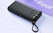 Power Bank 10000mAh portable charger External Battery Backup black color