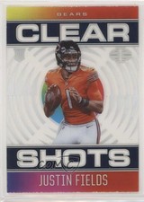 2021 Panini Illusions Clear Shots Sapphire Justin Fields #CS-19 0i1i
