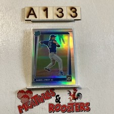 2021 Donruss Optic Daniel Lynch #125 Rated Rookie Silver Prizm