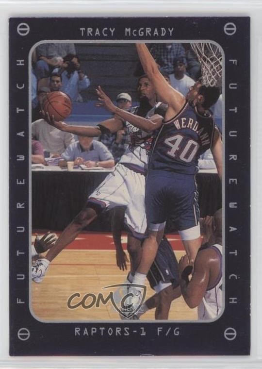 1997-98 SP Authentic Tracy McGrady #166 HOF 0cr7
