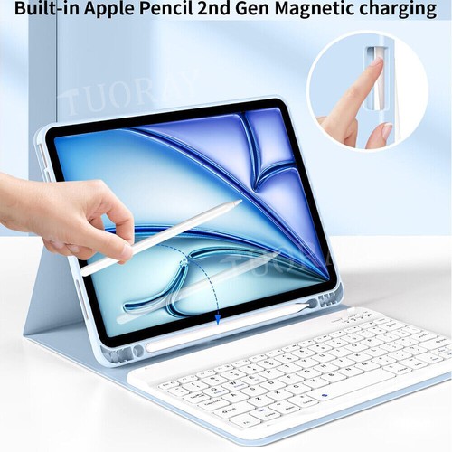Etui na klawiaturę Bluetooth do iPada 5/6/7/8/9/10/11. generacji Air 3 4 5 6 Pro 11 - Zdjęcie 36 z 63