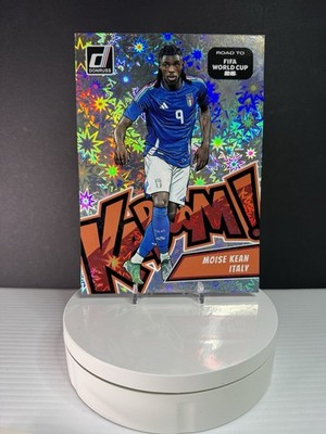 Moise Kean Italy KABOOM Donruss OVERSIZED Road to FIFA World Cup 2026