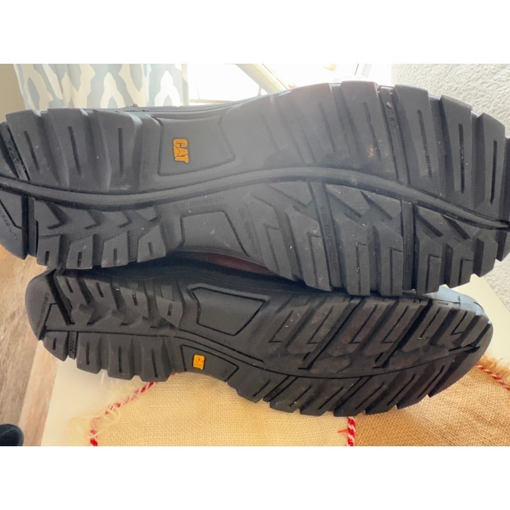 CAT Men's Threshold Waterproof Soft Toe Work Boot… - image 8