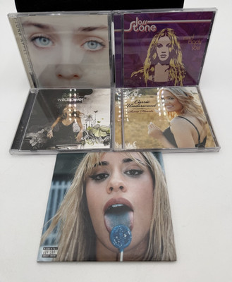 Lot of 5 Female Artist CDs Fiona Apple Joss Stone Carrie Underwood Camila