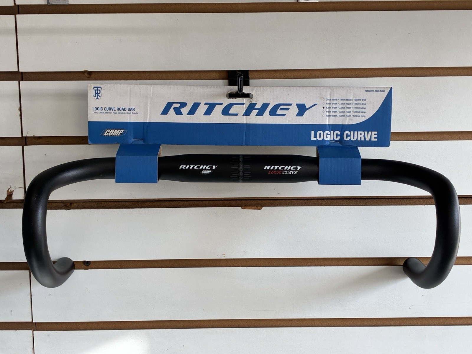 Ritchey Logic Curve 42cm Aluminum Road Bike Drop Handlebars Black New Old Stock