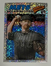 2026 Topps Heritage NOLAN McLEAN RC #150 Silver Sparkle Chrome New York Mets