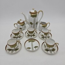 Vintage 5-Person Hakusan Occupied Japan Tea Set w/ Sugar, Creamer  Teapot AS-IS