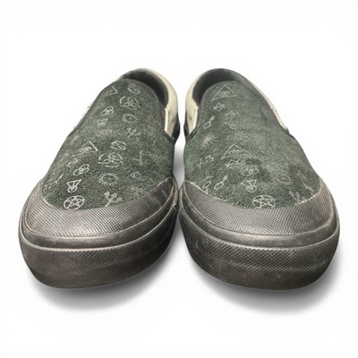 Vans X Cult BMX Black And Gray Slip On, Men display picture 1