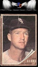 1962 Topps #116 Herb Score : Green Tint