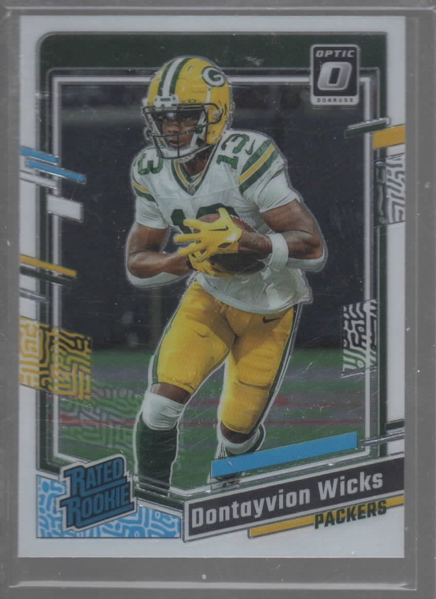 2023 Donruss Optic #249 Dontayvion Wicks