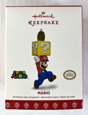 Hallmark Keepsake Ornament 2017 Mario Super Mario Brothers Question Block