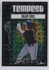 2025 Leaf Optichrome Tempest Black Lazer 1/1 Brady Ebel #TB-7 6g7