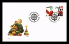 Dr Jim Stamps Denmark Europa Cept Childrens Games 2V Set 1989 First Day Cover