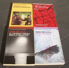 ERRI DE LUCA n. 4 libri edizione Feltrinelli collana Universale Economica