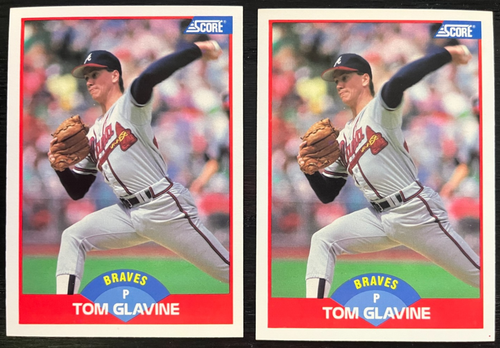 Tom Glavine 64 Card 1989-1993 Lot - Including Rookies - Near Mint/Mint!! - Picture 7 of 18