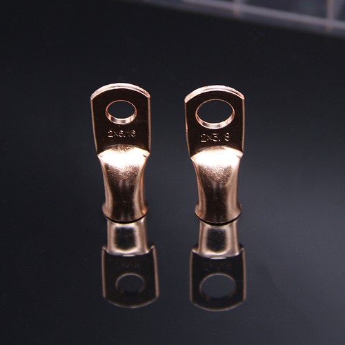 10PCS Electrical Wire Copper Crimp Terminals Bare Cable Lug Ring Connectors Kit - Picture 12 of 14