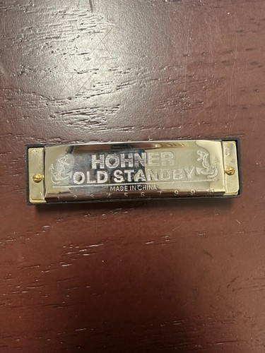 BRAND NEW Vintage M. Hohner Old Standby No. 34B Harmonica Key of G in OG box - Picture 2 of 3
