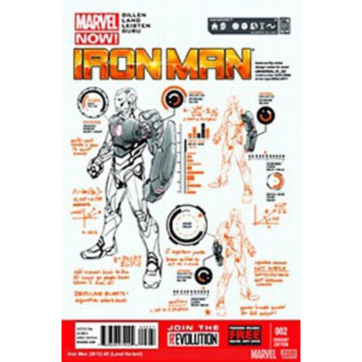 Iron Man #2 Pagulayan Design Variant