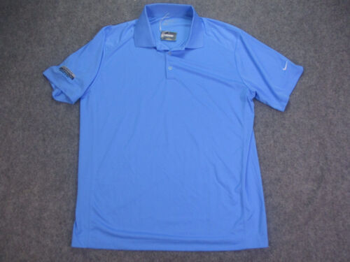 Nike Golf Herren Shirt Extra Large blau Tour Performance weich Stretch feuchtigkeitsableitend Neu mit Etikett - Bild 1 von 18