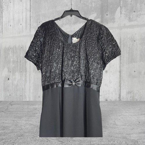 Jeffery And Dara Evenings By Tom Barra Vintage Empire Waist Dress Size 16 - Picture 3 of 6