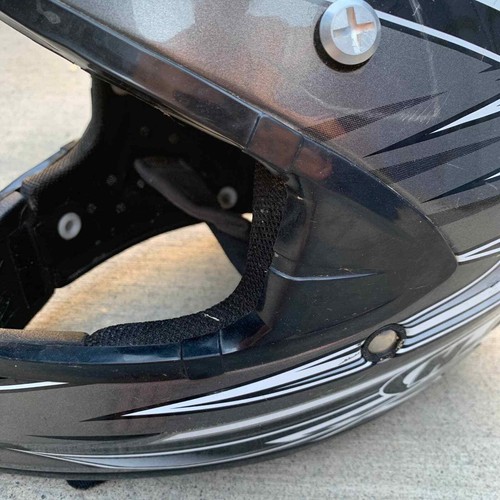 HJC Arena CL-X5 Helmet Flyin Kolors Polycarbonate Silver/White/Black — Size XL - Picture 4 of 15