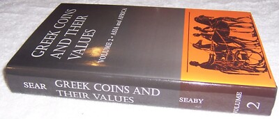 Greek Coins and Their Values 2巻セット Ancient Coin Collecting