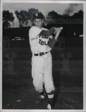 1960 Press Photo Joe Mossek of Ohio State Baseball - cvb39996
