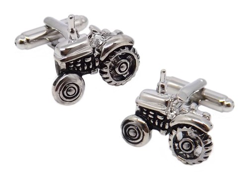 Farm Tractor Vintage Massey Ferguson mens Farmer Cuff Links by Cufflinks Direct - Picture 3 of 9