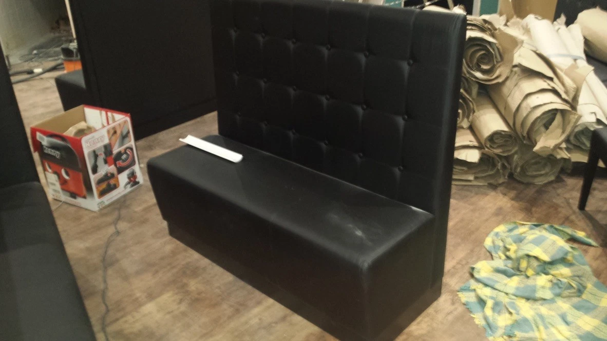 Chesterfield sofa for restaurants bars barber shops.More in