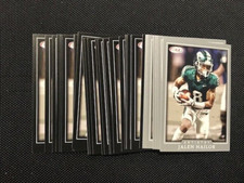 Lot (32) JALEN NAILOR 2022 SAGE Artistry Football base + silver rookie cards