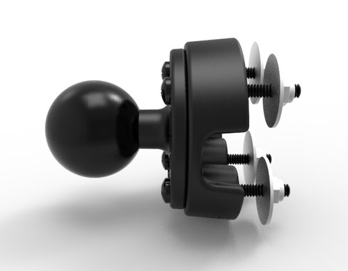 RAM Mount Small Cable Manager for 1 inch and 1.5 inch Ball AMPS Bases RAP-403U - Picture 3 of 3