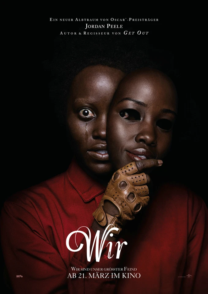 Wir - US original XL Kinoplakat DIN A1 Poster Gerollt Neu Jordan Peele Horror