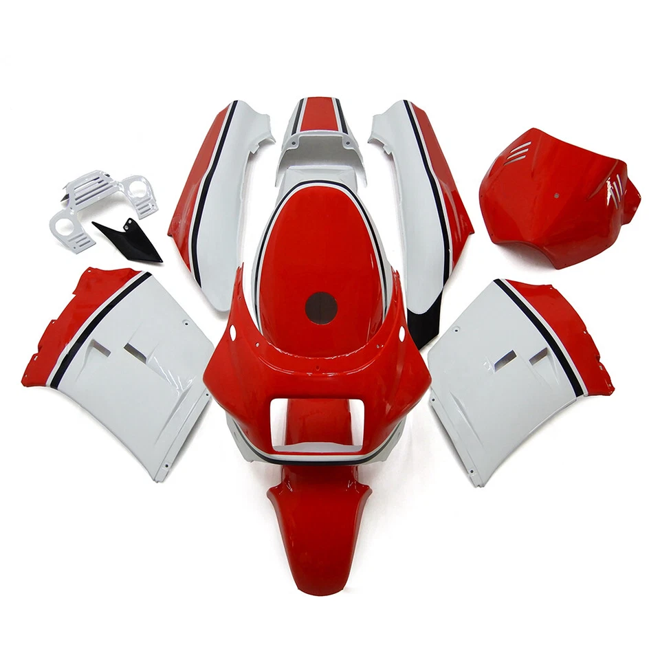 Carrocería de plástico ABS para Yamaha RZV 500 / RD 500 1985 1986 1987 carenados kit de carrocería Foto 3 de 4