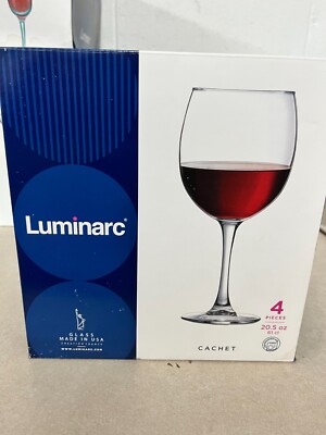 Luminarc 20.5 Ounce Cachet Wine Glasses - Set Of 4 -