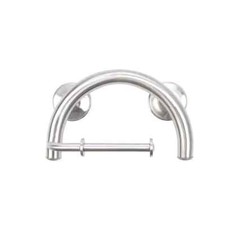 NEW Grabcessories 61028 SS Grab Bar Toilet Paper Holder Wall Mount Free Ship