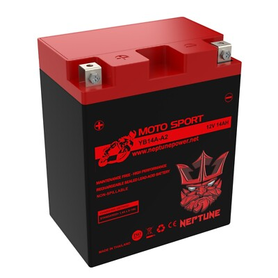#ad #ad YB14A A2 ATV Battery for POLARIS Magnum Trail Boss 330CC 2003 2013 $44.99