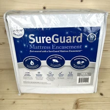 Twin XL (17-20 In. Deep) Sureguard Mattress Encasement - 100% Waterproof - NEW