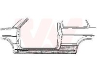 VAN Wezel Seitenschweller Rechts Passend FüR VW Golf II 19E 1G1 Jetta 1G2 165