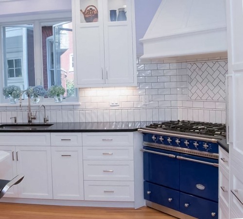 LACANCHE Cluny 100cm Dual Fuel Range Cooker in Portuguese Blue & Chrome RRP£5880 - Picture 19 of 22