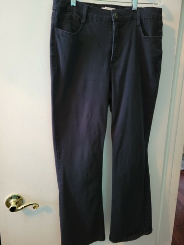 Laura Ashley Misses Embellished Black Jeans 14 - Picture 4 of 8