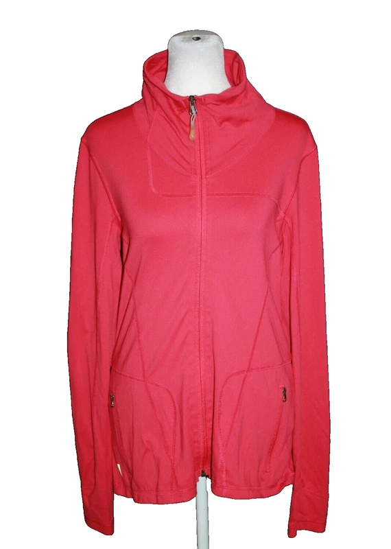 lole zip front fitted athletic upf 50 jacket